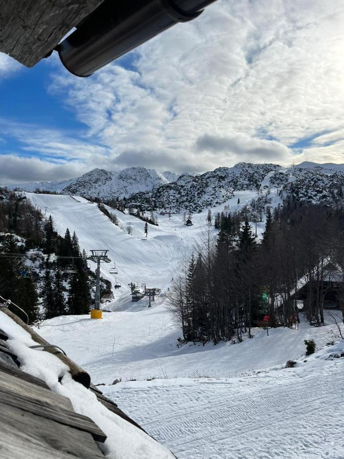 Chalet Burja At Vogel Mountain - Cable Car Access Or Hiking - Not Reachable With Car 보히니 외부 사진