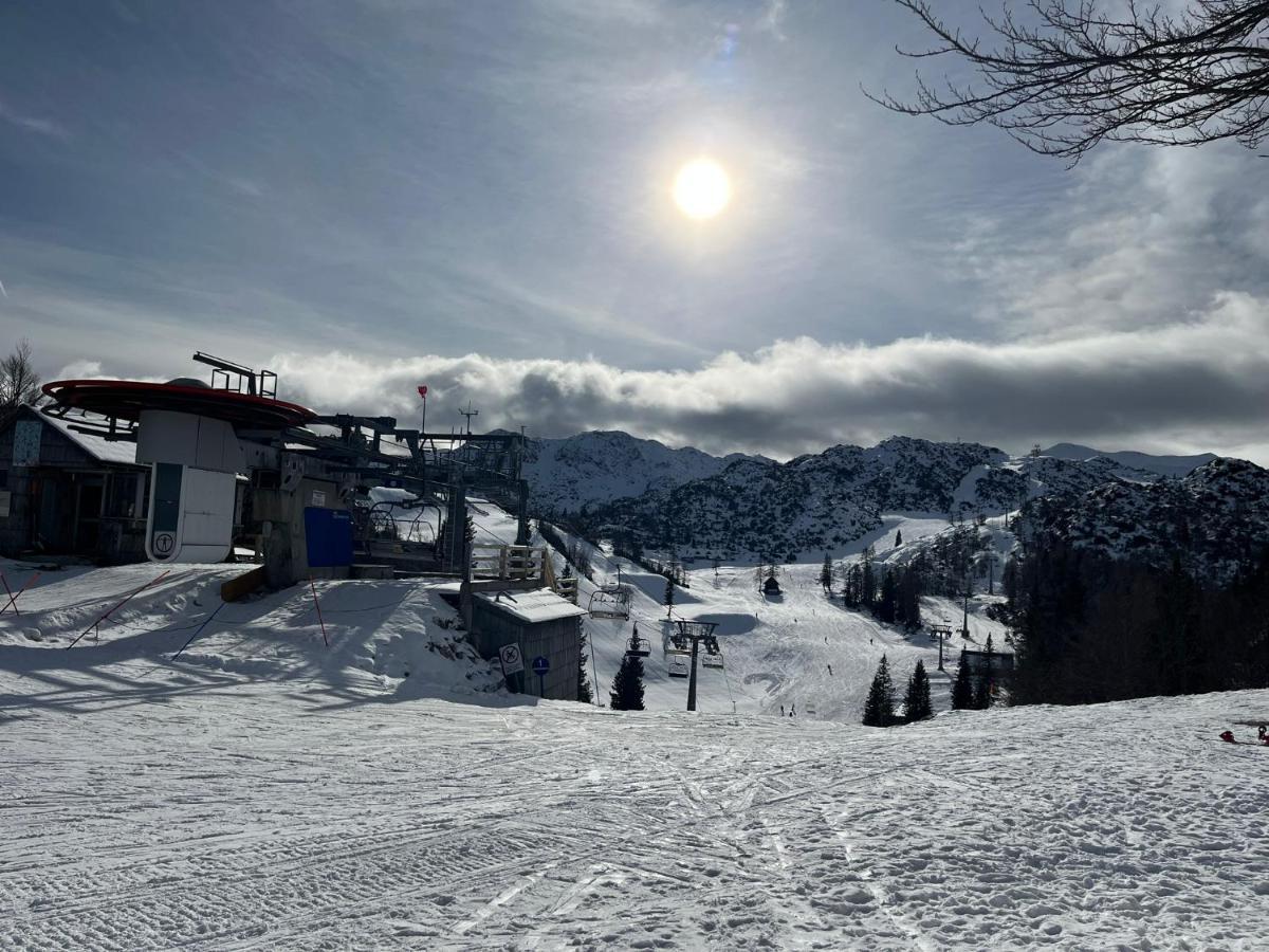 Chalet Burja At Vogel Mountain - Cable Car Access Or Hiking - Not Reachable With Car 보히니 외부 사진