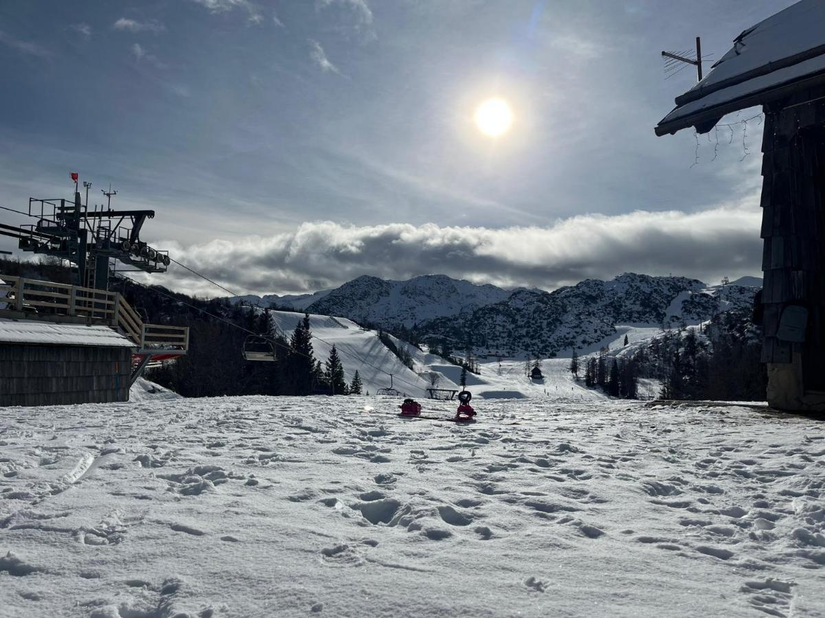 Chalet Burja At Vogel Mountain - Cable Car Access Or Hiking - Not Reachable With Car 보히니 외부 사진
